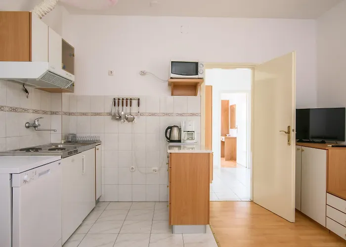 Apartman A1-apt W Shared Pool & Balcony Next To The *